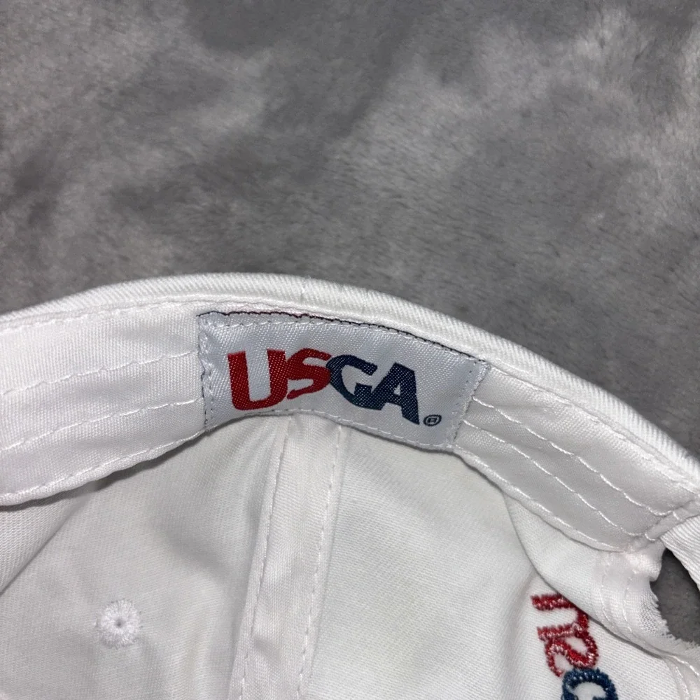 2017 U.S. Open Golf Hat – Erin Hills USGA Member Cap White Adjustable